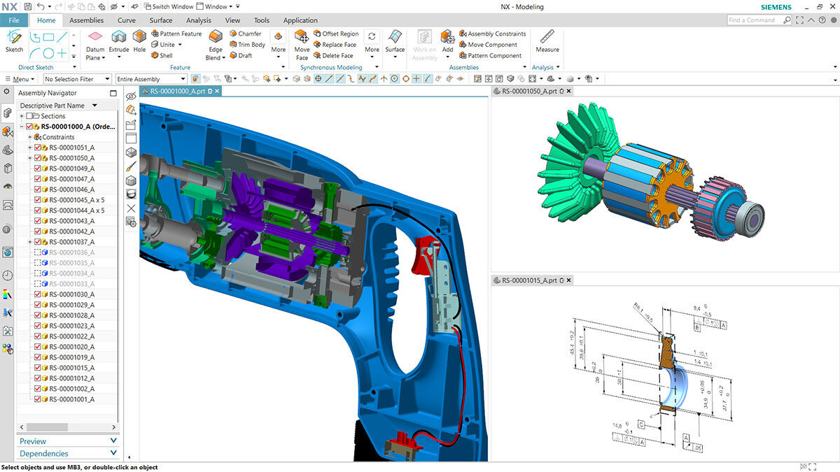 Siemens Nx Cad Computer Aided Design Engineering Usa